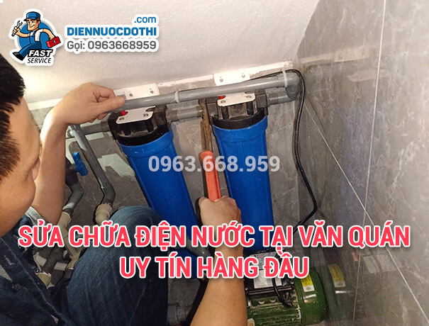 Sửa chữa điện nước tại Văn Quán