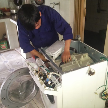 Những hư hỏng thường gặp trên máy giặt
