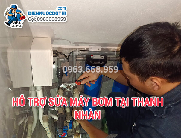 Hỗ trợ Sửa máy bơm tại Thanh Nhàn