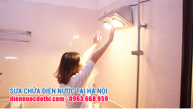 Bí quyết sử dụng đèn sưởi nhà tắm hiệu quả và an toàn