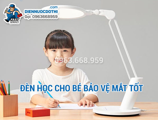 Mách bạn chọn đèn bàn học tốt cho mắt trẻ - Greenled.com.vn