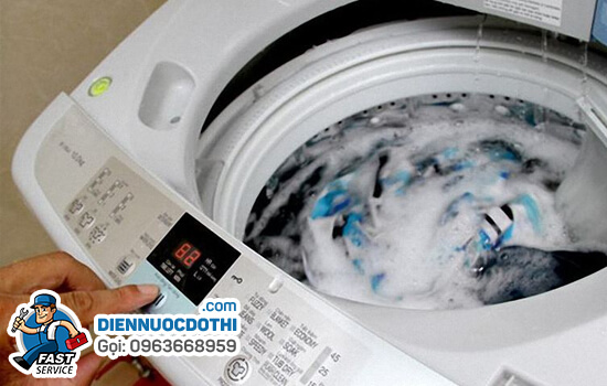 Máy giặt bị quá tải và cách khắc phục