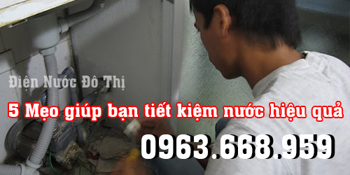 5 mẹo nhỏ giảm chi phí tiền nước 5 mẹo nhỏ giảm chi phí tiền nước