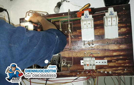 Thợ sửa điện tại Ba Đình và Đống Đa của Điện Nước Đô Thị
