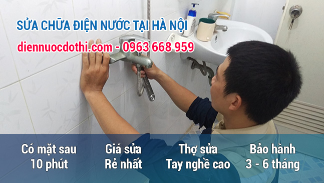 Sửa chữa điện nước tại Hà Nội uy tín giá rẻ ĐN Đô Thị