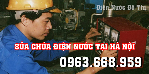 Sửa chữa điện nước chung cư tại Hà Nội