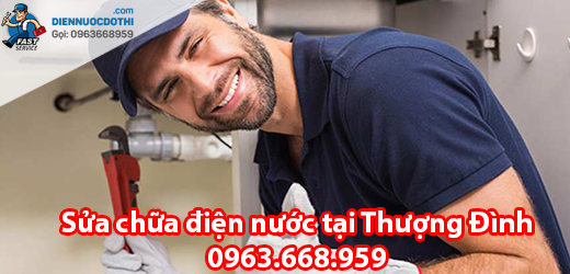 Sửa chữa điện nước tại Thượng Đình
