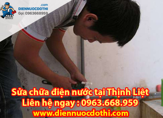 Sửa chữa điện nước tại Thịnh Liệt