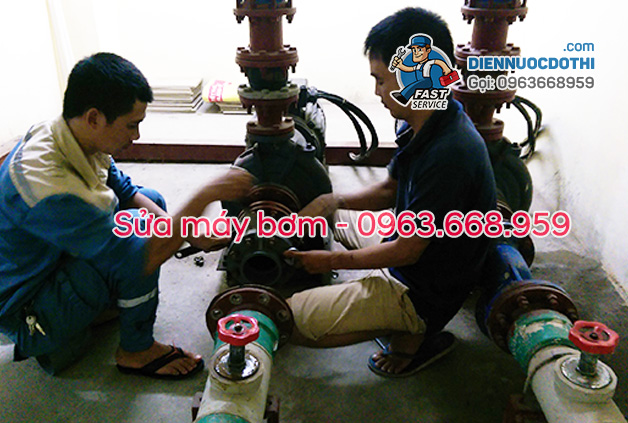 Sửa máy bơm nước - Điện nước Đô Thị
