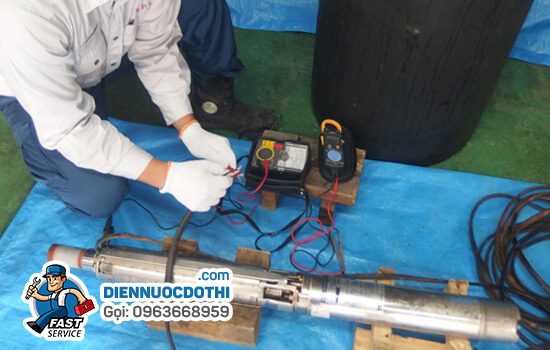 Sửa máy bơm nước tại Long Biên