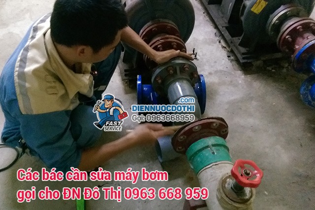 Sửa máy bơm tại Nam Đồng