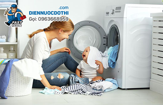 Máy giặt thương hiệu Samsung